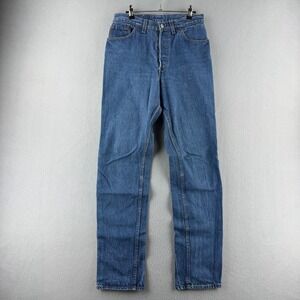 Vintage Levis Jeans Womens 13 Fits 29x33 501 HighRise Button Fly Made in USA 80s